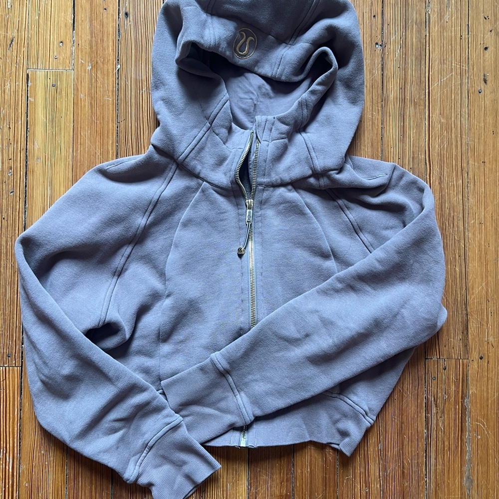 lululemon athletica Gray Hoodie (cropped)